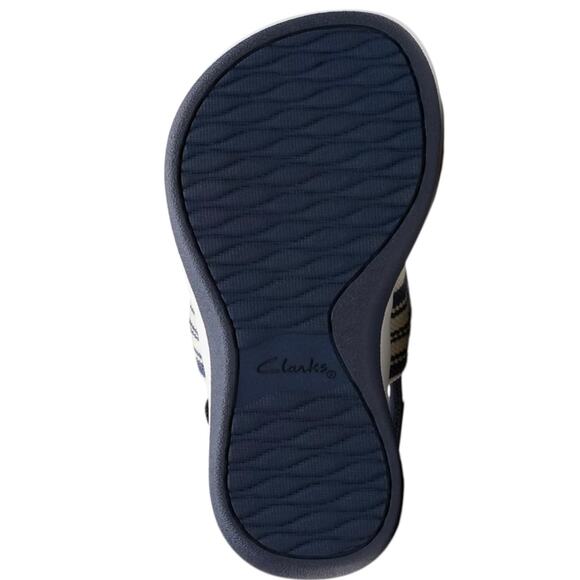 Clarks Women's Arla Stroll Slip On Slingback Sandals Navy Size 8 1/2 W - Picture 5 of 5